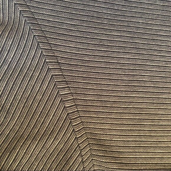 NWOT Calvin Klein Mens XLG Golf Shirt Black with Grey Stripes - Picture 6 of 9